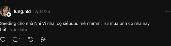 Bài viết của lung.hld trên Threads