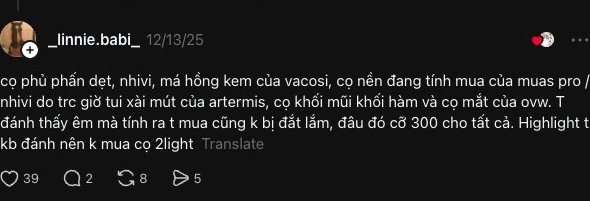Bài viết của _linnie.babi_ trên Threads