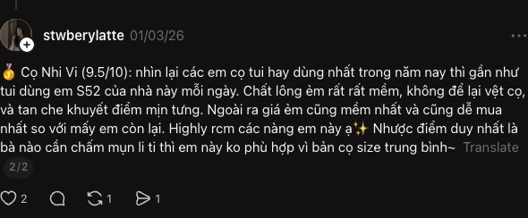 Bài viết của stwberylatte trên Threads