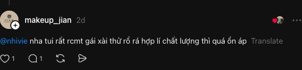 Bài viết của makeup_jian trên Threads